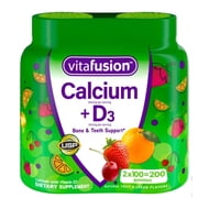 vitafusion Calcium+D₃, 200 Gummy Vitamins