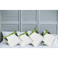 thumbnail image 2 of Ambesonne Nature Throw Pillow Cover 4 Pack, Wine Leaves in Village, 16", Green Black, 2 of 7