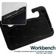 thumbnail image 2 of Zone Tech Car Laptop and Food Steering Wheel Tray (Black), 2 of 6