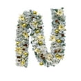 thumbnail image 2 of Frosted Pine Christmas Decorative Rattan White Flocked Garland - Doorway Staircase Handrail Branches Set Holiday Decor, 2 of 7