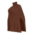 thumbnail image 5 of Yuzhih Women Cowl Neck Sweaters Side Split Hem Sleeveless Pullover Tops 2025 Fashion Solid Fall Sweaters Pullover, 5 of 6