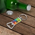 thumbnail image 5 of WIRESTER Household Kitchen Tools Keychains Metal Bottle Opener With Key Ring - Colorful Turtle, 5 of 6