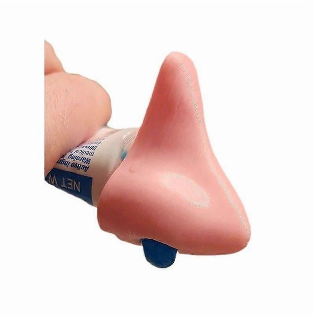 New nose-shaped toothpaste cap abstract spoof gift 3D printed ornaments crafts