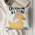 thumbnail image 4 of YINGXI Adorable Duck Pillow Case for Sofa - Cute Cushion Cover to Brighten Your Home 24x24in, 4 of 6
