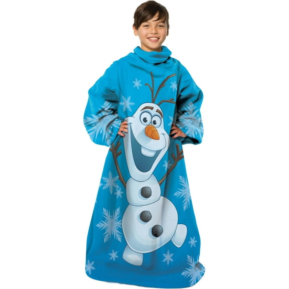 Disney Frozen Comfy Throw, Youth Size, Olaf, 100% Polyester, Machine Wash, 1 Each