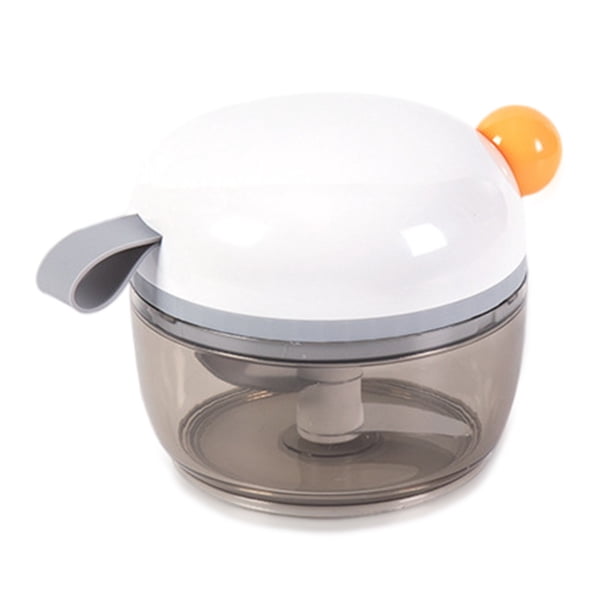 Mini amoladora de helicóptero de ajo Máquina adsorbible Trituradora Portátil Portátil ABS Acero inoxidable Master Handheld para frutas carne blanca Advancent HA009842-01B