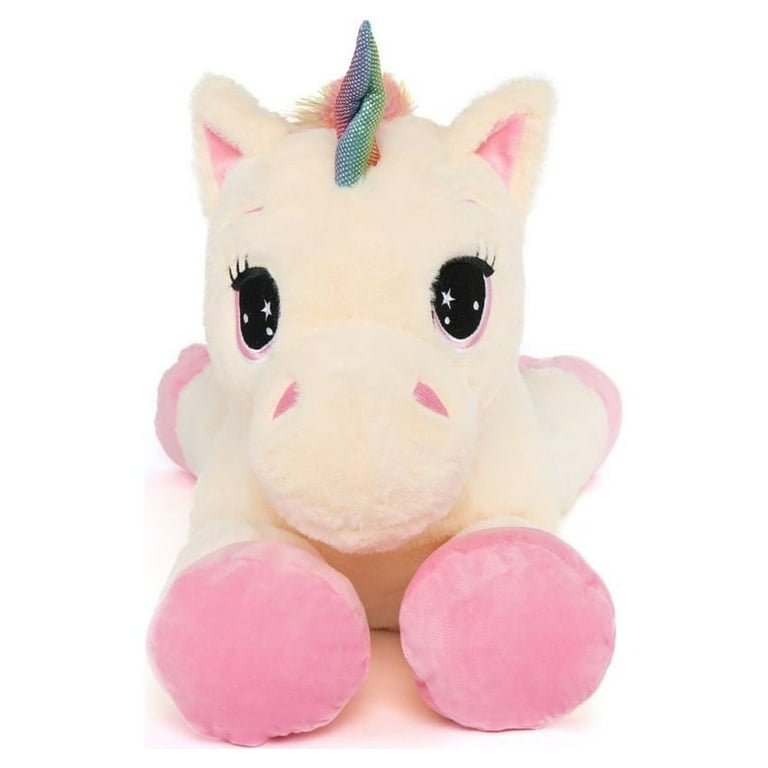 MorisMos Jumbo Kids Cute Large Unicorn Plush Toy 43 Super Soft Giant Stuffed Animal Walmart