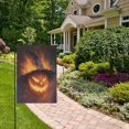 thumbnail image 2 of Wobogo Flaming Pumpkin Garden Flag 28×40 Inch Double Sided For Outdoor Yard Decoration, 2 of 6