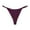 Purple, variant on Timegard Seamless Thongs for Women Low Waist Smoothing Breathable Comfy Panties G String Underwear