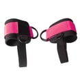 thumbnail image 4 of 2 correas de tobillo para máquina de cable y bandas de resistencia, muñequeras ajustables para tobillo deportivo para mujeres y hombres, abductores de Rosa DYNWAVEMX Correa de tobillo de gimnasio, 4 of 8