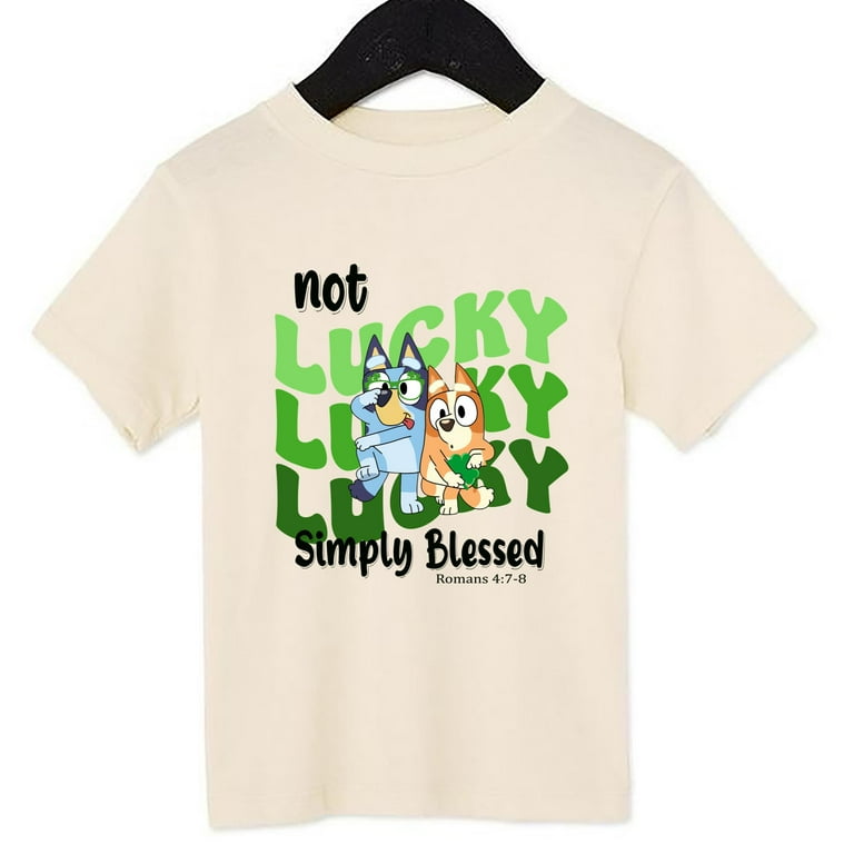 Romans Verse Not Lucky Simply Blessed Shirt Romans Verse Not Lucky Simply Blessed Shirt