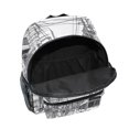 thumbnail image 6 of FORMRS Kids School Backpack with Front Zippered Pocket 12" Student Travel Daypack, White Streets, 6 of 6