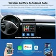 thumbnail image 4 of LICHENGTAI Android 13 Car Radio Stereo Fit for Audi A4 2000-2009 Support Wireless Wired Car-Play Android Auto, 9" IPS Touch Screen Car GPS Navigation with Bluetooth, WiFi, FM, 2+32GB, 4 of 7