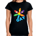 thumbnail image 2 of It's OK to Be Gay LGBT Pride Month Gay Rights LGBT Rainbow Women Tops, 2 of 8