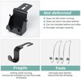 thumbnail image 2 of Car Hooks Auto Rear Seat Hanging Phone Holder Invisible Bag Headrest Interior Hook Storage Case Headrest Hanger Gadgets Accessories Black hook, 2 of 9
