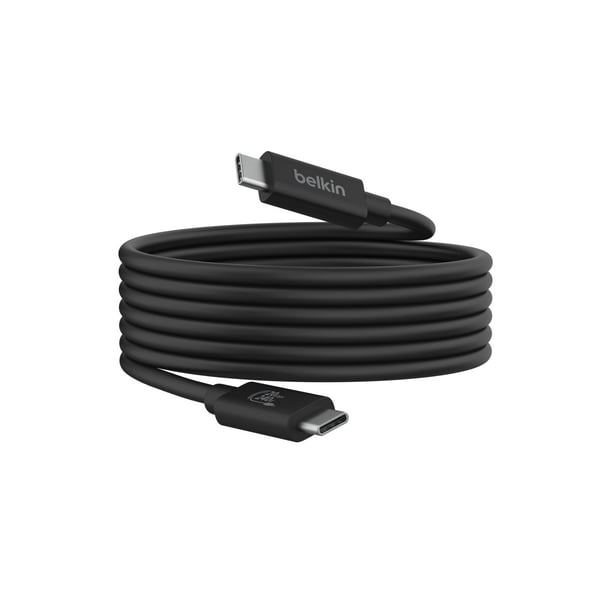 Cable USB4 Belkin Connect USB-C a USB-C de 2 m con 240 W de potencia