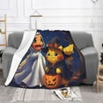 thumbnail image 2 of Char-Mander Blanket - Ultra Soft Micro Fleece Throw Blankets, Comfy Throw Blanket For Couch, Gift For Adults, Kids And Teens, Bed, Sofa, Chair, Camping And Travel 60"X50", 2 of 8
