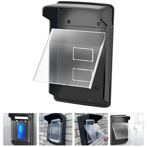 KHBUAB 1Pcs Doorbell Covers for Outside Waterproof with Simple and Convenient Design