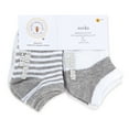 Burt's Bees Baby Unisex Socks, 6Pack Multi Ankle