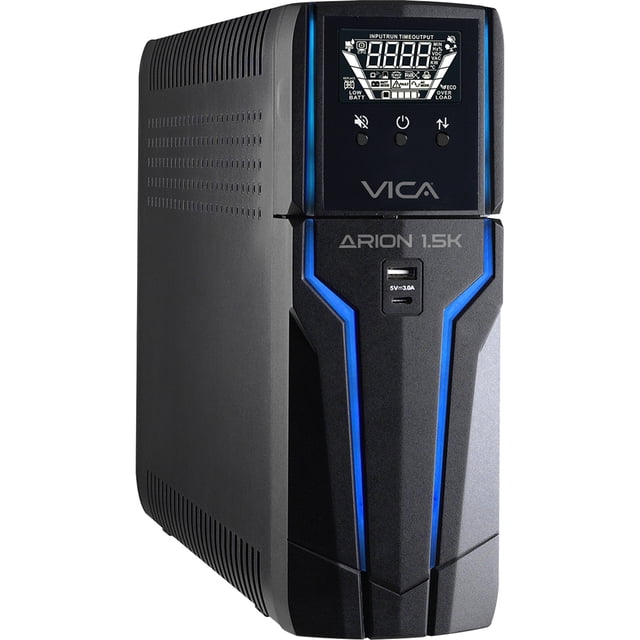 VICA GAMER Arion 1.5K 1500 VA 900 W 5 Tomas reguladas y respaldadas
