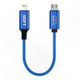 thumbnail image 1 of Micro-USB to Lightning Data Transfer Cable for Efficient File Management and Device Connectivity, 1 of 5