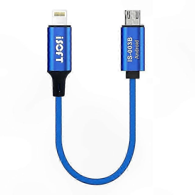Micro-USB to Lightning Data Transfer Cable for Efficient File Management and Device Connectivity