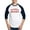 Blue/White, variant on CafePress - Your Opinion Was Not In The Recipe Baseball Jersey - Cotton Baseball Jersey, 3/4 Raglan Sleeve Shirt