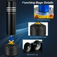 thumbnail image 6 of Spaco 70 Inch Freestanding Punching Boxing Bag with 12 Suction Cup Base, Standing Boxing Bags,Kickboxing Training Equipment Bags for Men Training Thai Fitness Karate, 6 of 9