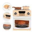 thumbnail image 3 of HLONK Machine à Four de Jeu Meubles Maison pour Enfants Ensemble Cuisine Électrique pour Tout-Petits Poupée Factice Table Chaise Enfant Mini Amusant, 3 of 8
