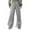 Light Gray, variant on Valentine's Day Sweatpants For Women Bow Print Relaxed Fit Athletic Pants With Drawstring Casual Sport Pants With Pocket Black L
