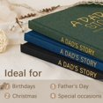 thumbnail image 4 of Tapa dura de lino Journal Artmag Dad's Life Story, 25 x 19 x 1 cm, 4 of 6
