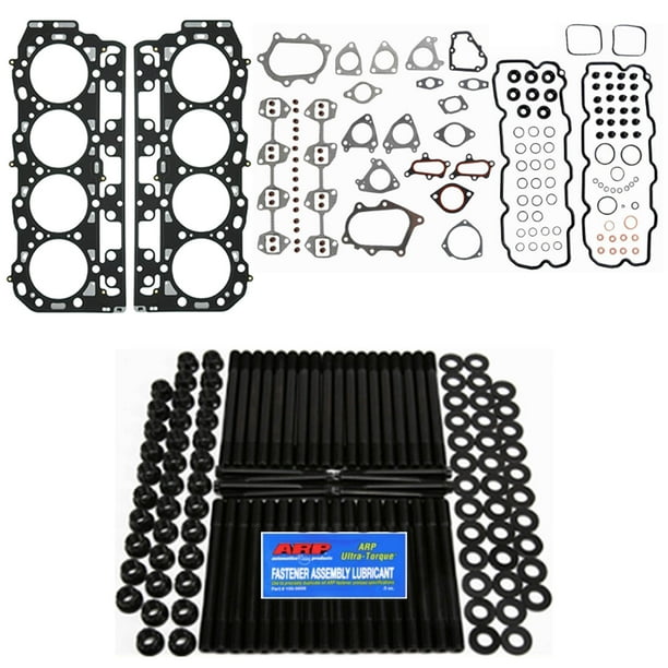 ARP Stud Kit w/Mahle Head Gasket Set & Grade 'C' Head Gaskets Duramax LB7 6.6