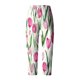 thumbnail image 4 of Pantalones de Mujer Traje Verano Cómodo de Moda Impreso Pantalones Recortados, Pantalones Elásticos Casuales, 4 of 5