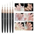 thumbnail image 5 of Nails Art Liner Brush Nail Fine Drawing Pen French Stripe Drawing Painting Pen, 5 of 20