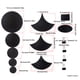 thumbnail image 4 of Greeniant 14 unids/set Kit de de platillos almohadillas de silencio aislamiento de sonido instrumento de percusión pieza de repuesto Accesorios para instrumentos musicales, 4 of 6
