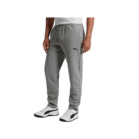 PUMA - Puma Men's Fleece Jogger Sweatpants, Med Gray Heather Large - NEW - Walmart.com - Walmart.com