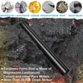 thumbnail image 4 of Ferro Rod Fire Starter Terdemor, 13 cm, kit de pedernal para exteriores, 4 of 8