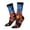 3 Black, variant on Magical Stained Glass Castle Print Adult Socks for Men & Women,Calf Socks, Ankle Socks,Boots Socks,Breathable Casual Sock,Unisex Crew Socks