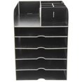 thumbnail image 3 of A4 A5 File Folder Racks Storage Paper Organizer Tray Wood Mail Sorter Desk Book Shelf Pen Ipad Document Display Holder Accessories Stroage Caddy Brackets Cube Home Workspace Bookcase Office Supplies, 3 of 5