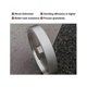 thumbnail image 4 of CBN Grinding Wheel, 8 Inch Dia x 1 Inch Wide x 5/8 Inch Bore for Sharpening Woodturning Tools,Bench, 4 of 5
