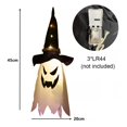 thumbnail image 1 of 45-80CM LED decoración de Halloween luz intermitente Gypsophila Ghost Festival Dress Up brillante Wizard Ghost Hat lámpara colgante Decoración xuanjing unisex, 1 of 2