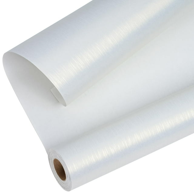 Rollo de Papel Kraft Blanco BIOBROWN para Envolver Regalos 43x10 m con Acabado Perla