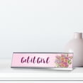 thumbnail image 3 of Get it Girl, Floral Designer Series Desk Sign Nameplate (2 x 8"), 3 of 3
