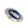 thumbnail image 2 of PinMart's My Daughter is in the US Air Force Military Enamel Lapel Pin, 2 of 3