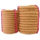 thumbnail image 5 of Cuerda de yute, cuerda de cáñamo decorativa hecha a mano para bricolaje, cuerda de atado de embalaje, color natural, grosor retro, suministro de fábrica de yute, 5 of 5