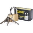 thumbnail image 3 of 5 Pack Mini Padlock with Key - Small Padlock for Luggage, Travel Bags, Suitcases, Chains, 3 of 7
