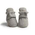 thumbnail image 6 of Fesfesfes Baby First Walking Shoes Fall Winter Non Slip Sole Comfortable Shoes Toddlers Childrens Soft Breathable Baby Footwear Casual Wear Indoor Outdoor Holiday Party(Gray,12-18 Months), 6 of 7