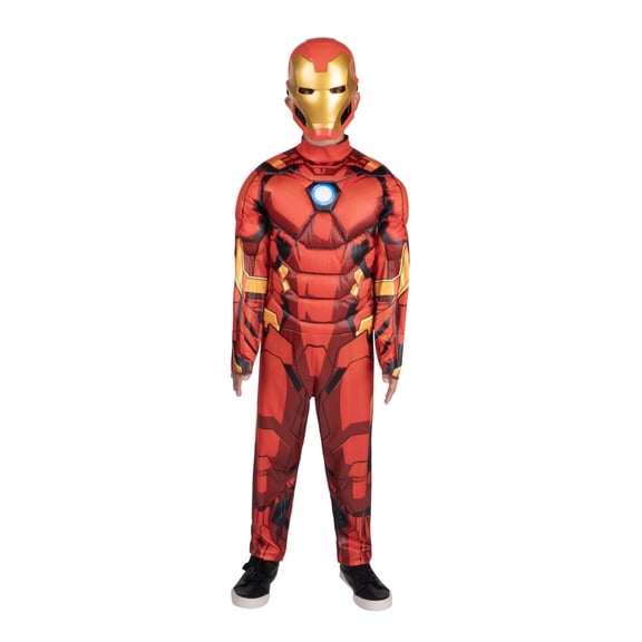Marvel's Iron Man Halloween Costume for Children, Boy's Size XS (4/5), by Jazwares