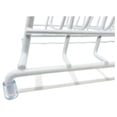 thumbnail image 5 of Drevy Plates Holder Pots Pans Lid Organizer Rack for Cabinet, Pantry or Kitchen Counter (THREE, WHITE), 5 of 7