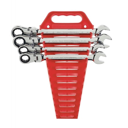 4 Piece Flex Head Completer Wrench Set SAE